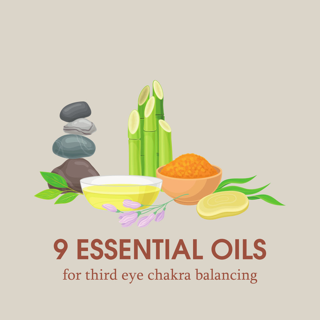 9 Essential Oils for Third Eye Chakra Balancing