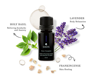 Crown & Third Eye Chakra Essential Oil Blend