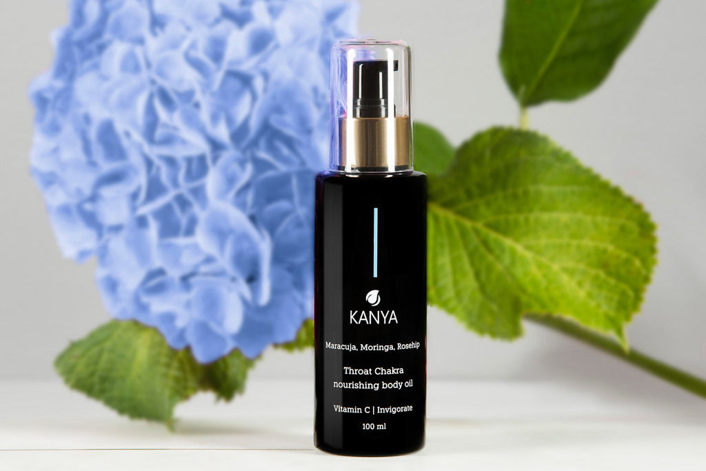 Throat Chakra Nourishing Body Oil - Kanya