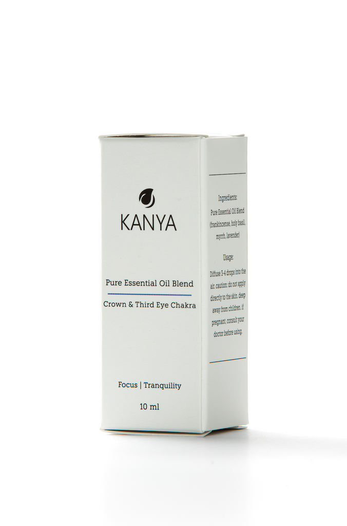 Crown & Third Eye Chakra Essential Oil Blend - Kanya